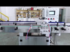 Pneumatische ronde fles automatische etiketteermachine glas voor cosmetische pot kan 300 kg