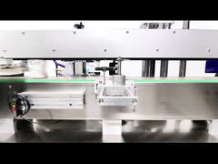 Flat bottle wrap around labeling machine (platte fles omringend etiketteringsmachine)